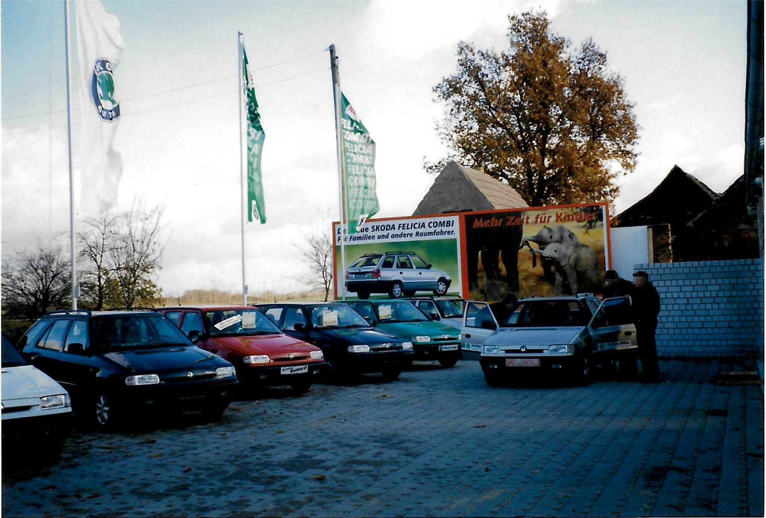 Neuwagenplatz November 1995