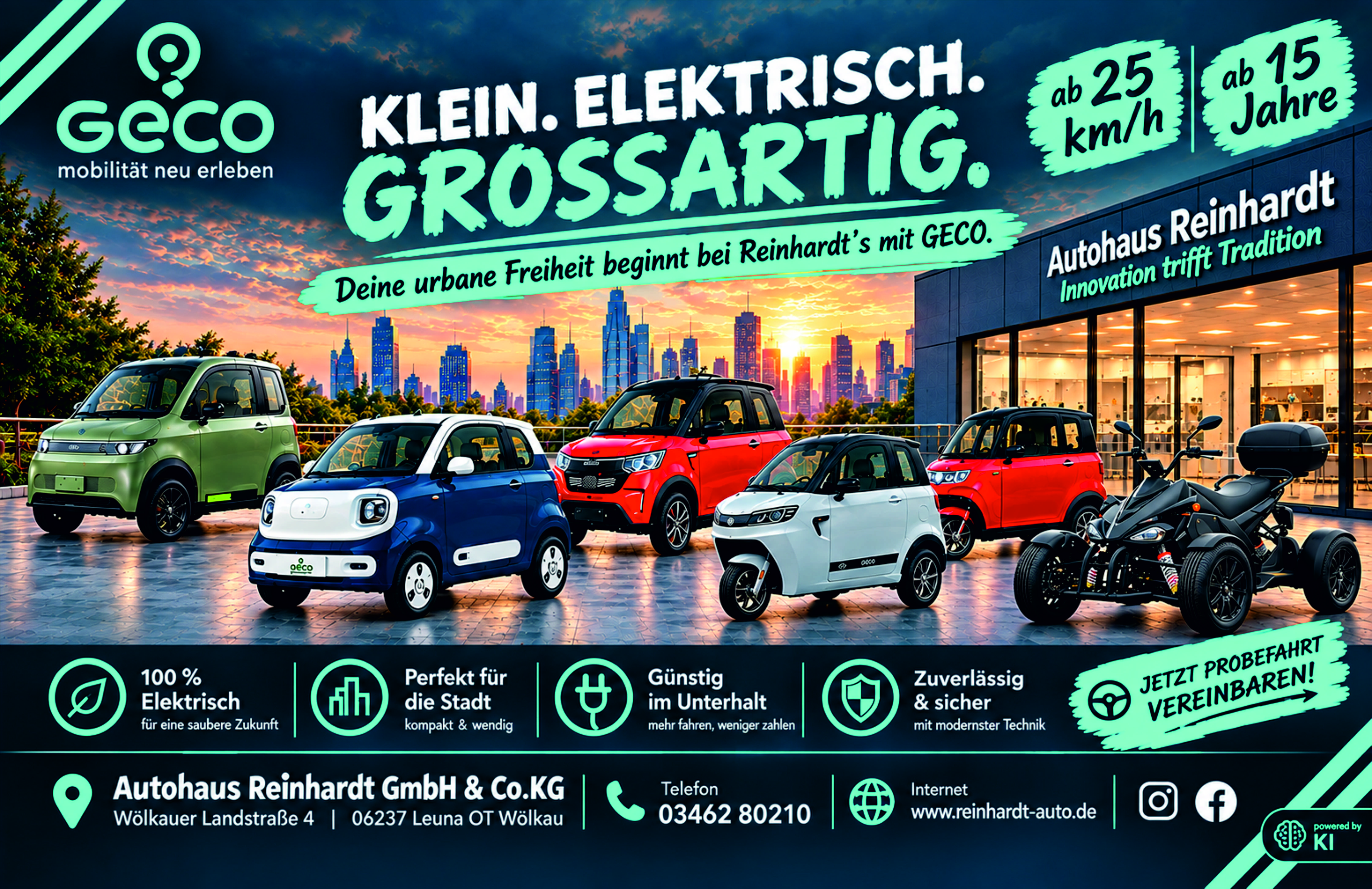 GECO Elektromobilität Autohaus Reinhardt